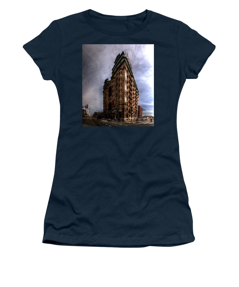 Panorama 3539 The Divine Lorraine Hotel - Women's T-Shirt