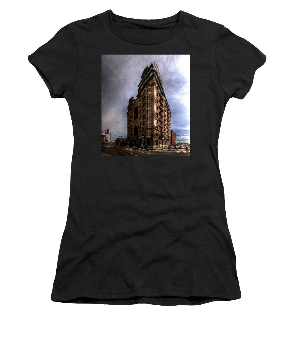 Panorama 3539 The Divine Lorraine Hotel - Women's T-Shirt