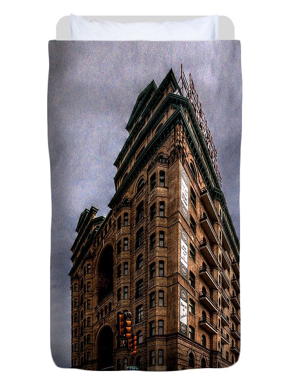 Panorama 3539 The Divine Lorraine Hotel - Duvet Cover