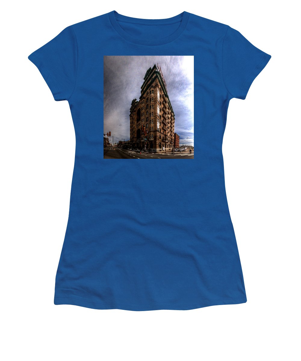 Panorama 3539 The Divine Lorraine Hotel - Women's T-Shirt