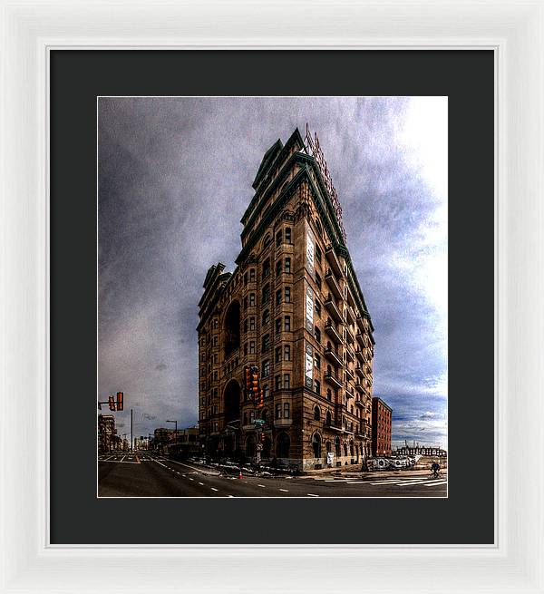 Panorama 3539 The Divine Lorraine Hotel - Framed Print