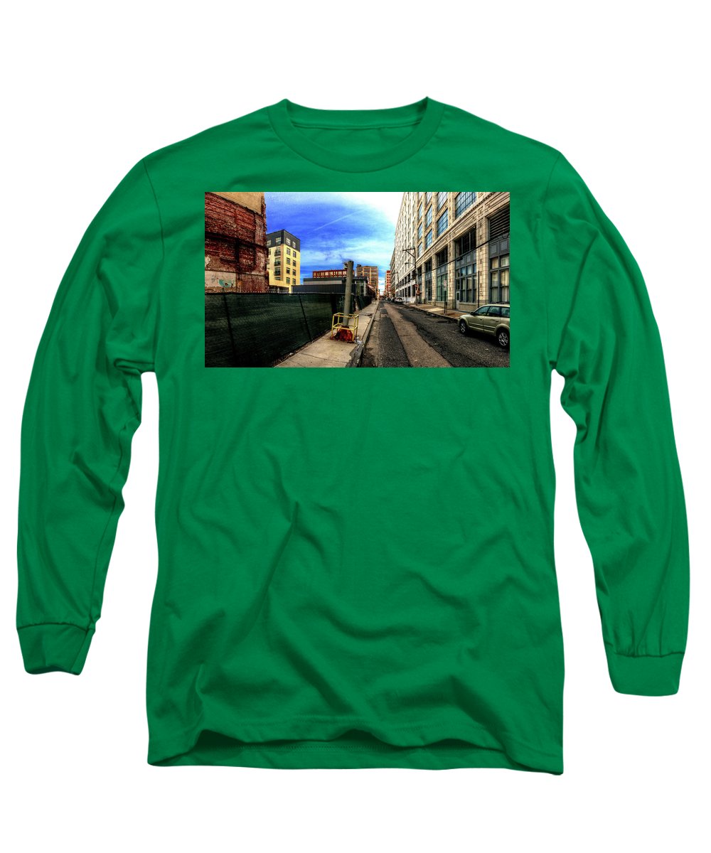 Panorama 3577 Broad and Wood Streets - Long Sleeve T-Shirt