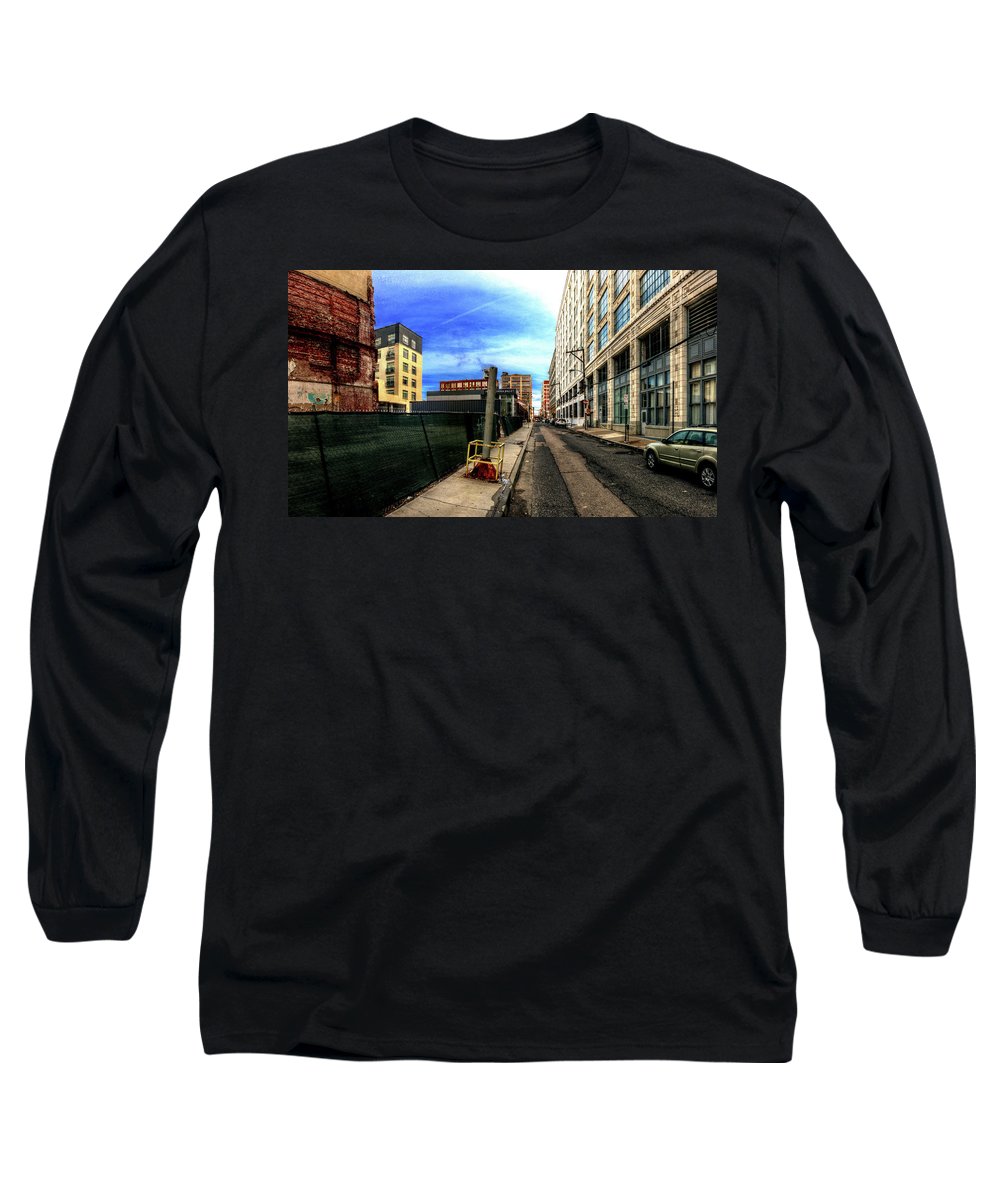 Panorama 3577 Broad and Wood Streets - Long Sleeve T-Shirt