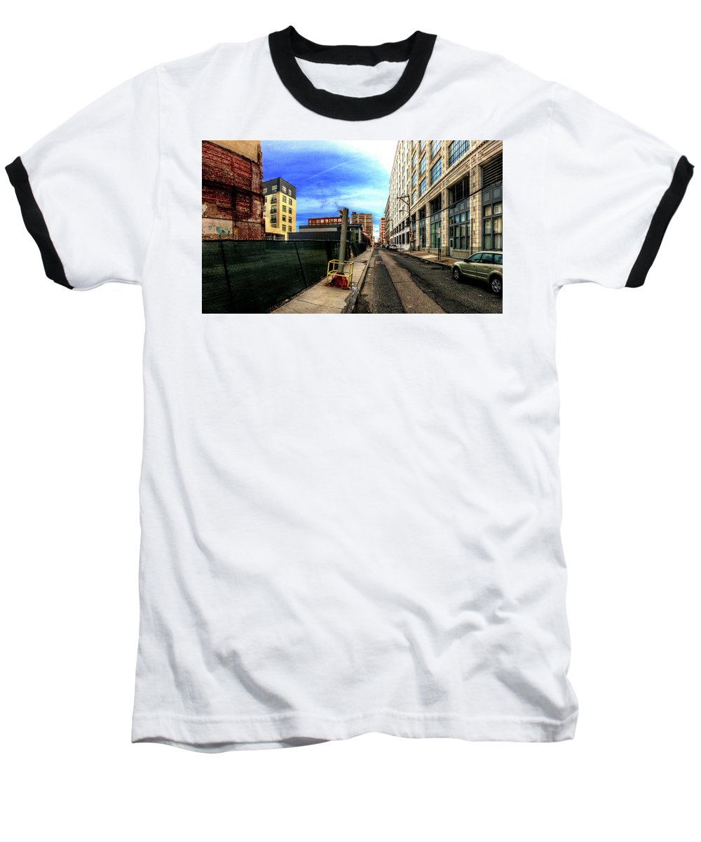 Panorama 3577 Broad and Wood Streets - Baseball T-Shirt