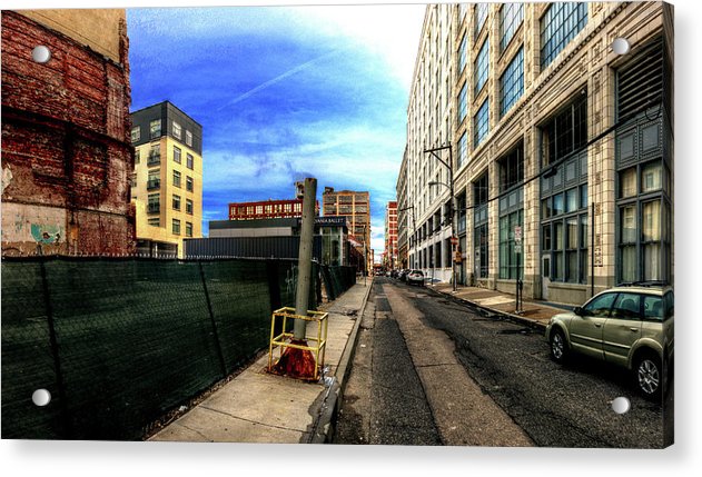 Panorama 3577 Broad and Wood Streets - Acrylic Print