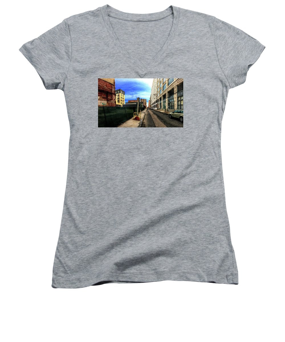 Panorama 3577 Broad and Wood Streets - Women's V-Neck