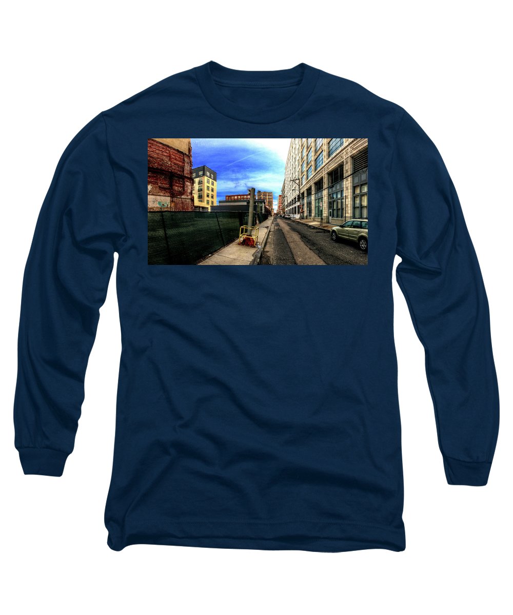 Panorama 3577 Broad and Wood Streets - Long Sleeve T-Shirt