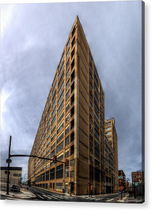 Panorama 3584 Terminal Commerce Building - Acrylic Print