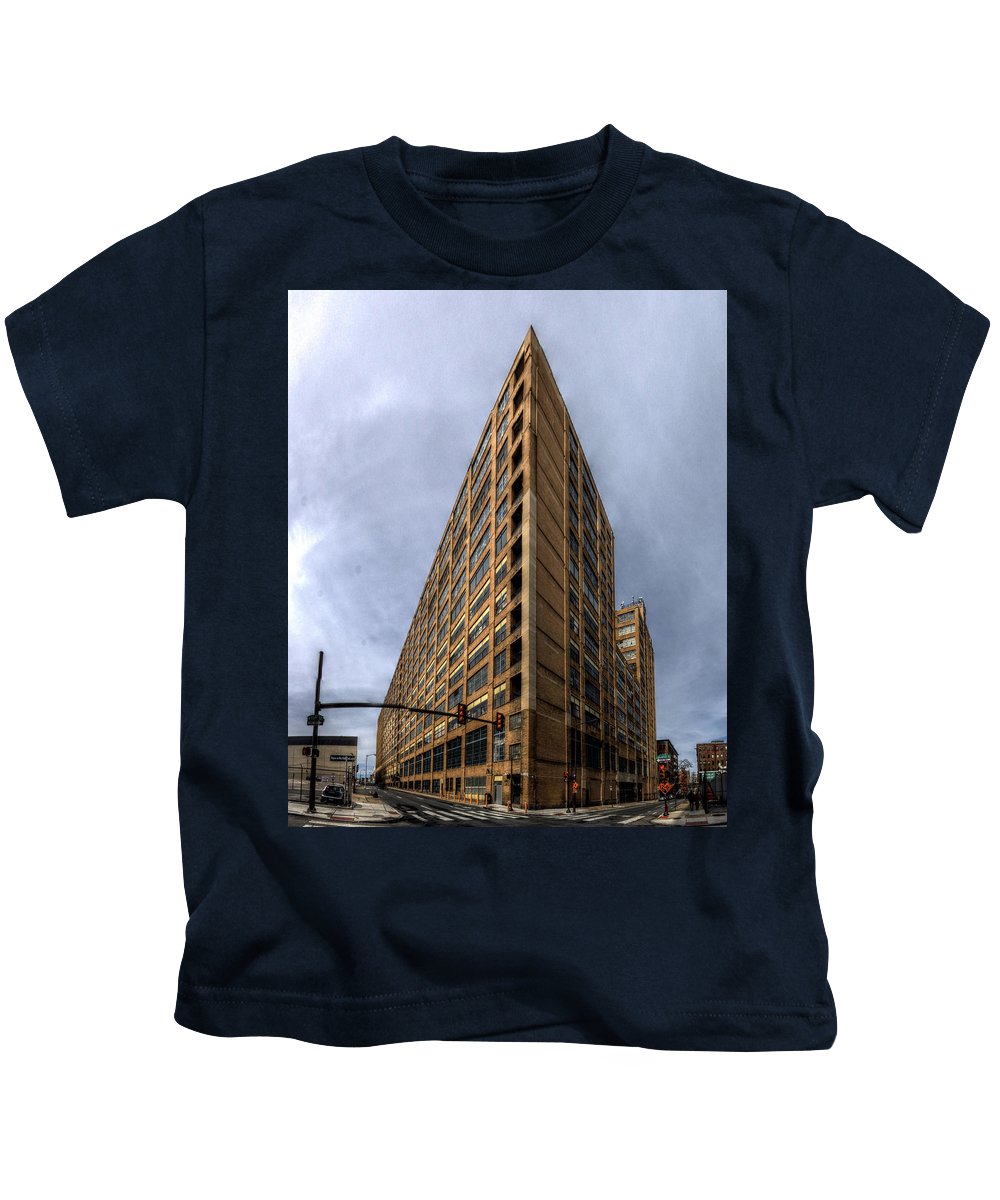 Panorama 3584 Terminal Commerce Building - Kids T-Shirt