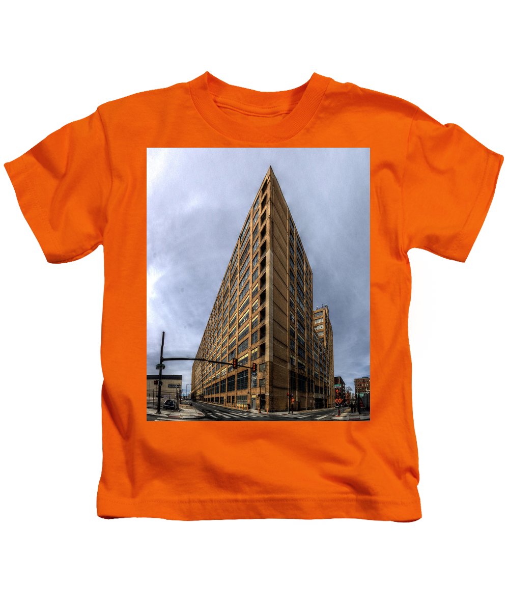 Panorama 3584 Terminal Commerce Building - Kids T-Shirt