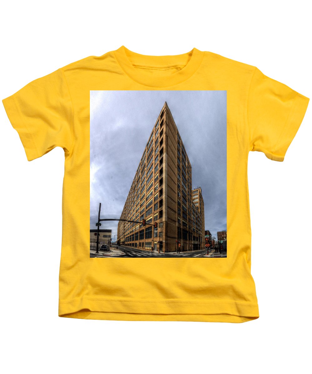 Panorama 3584 Terminal Commerce Building - Kids T-Shirt