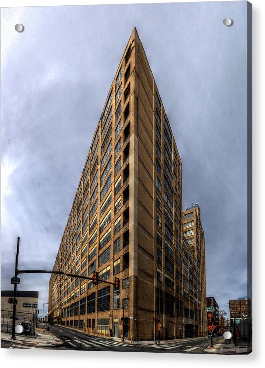 Panorama 3584 Terminal Commerce Building - Acrylic Print