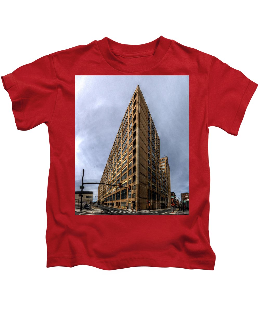 Panorama 3584 Terminal Commerce Building - Kids T-Shirt