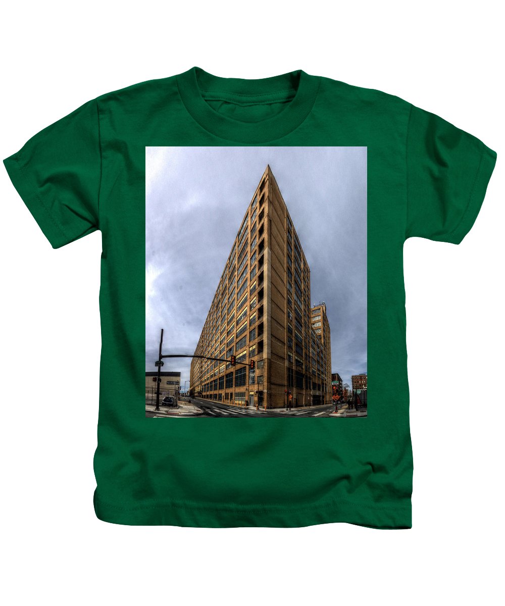 Panorama 3584 Terminal Commerce Building - Kids T-Shirt