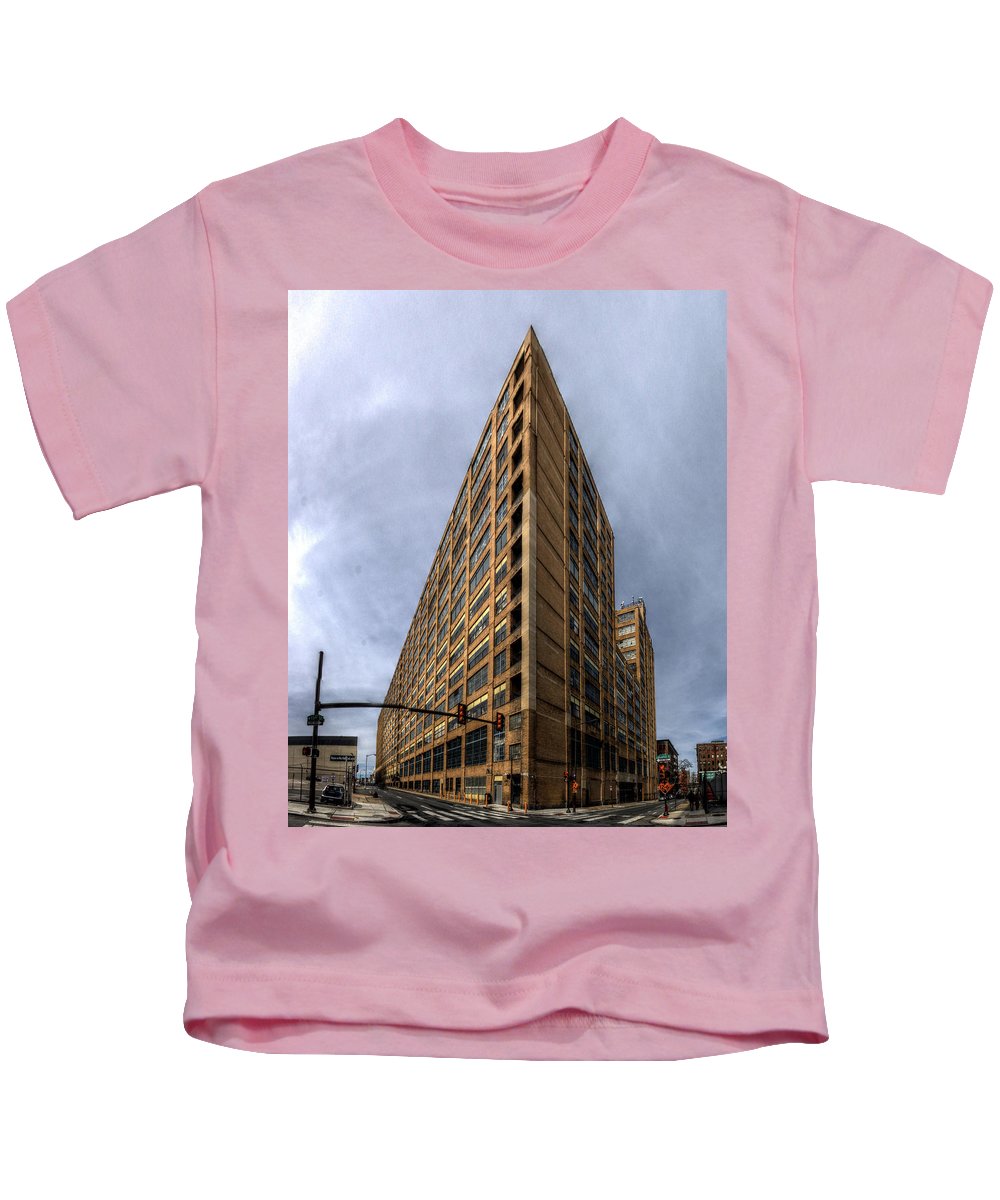Panorama 3584 Terminal Commerce Building - Kids T-Shirt