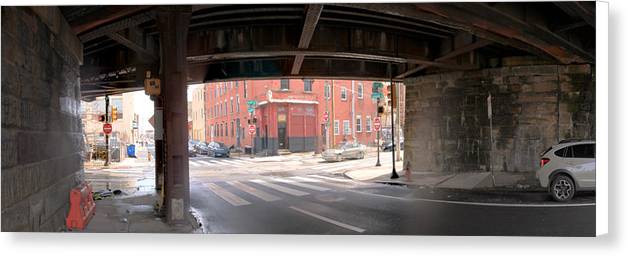 Panorama 3596 Reading Viaduct - Canvas Print