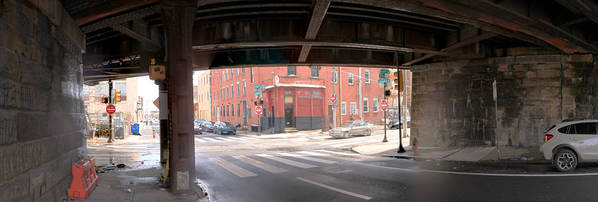 Panorama 3596 Reading Viaduct - Art Print