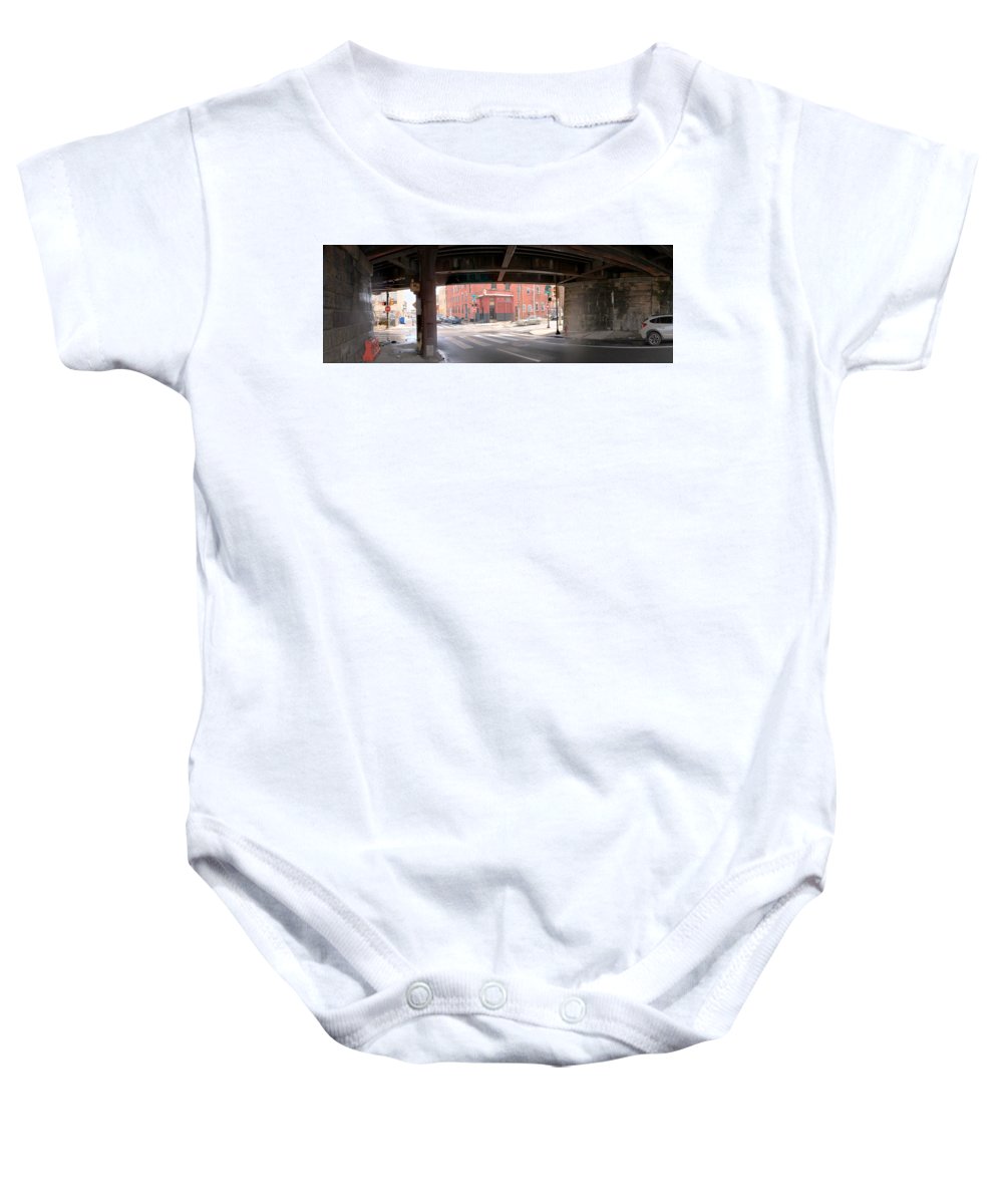 Panorama 3596 Reading Viaduct - Baby Onesie
