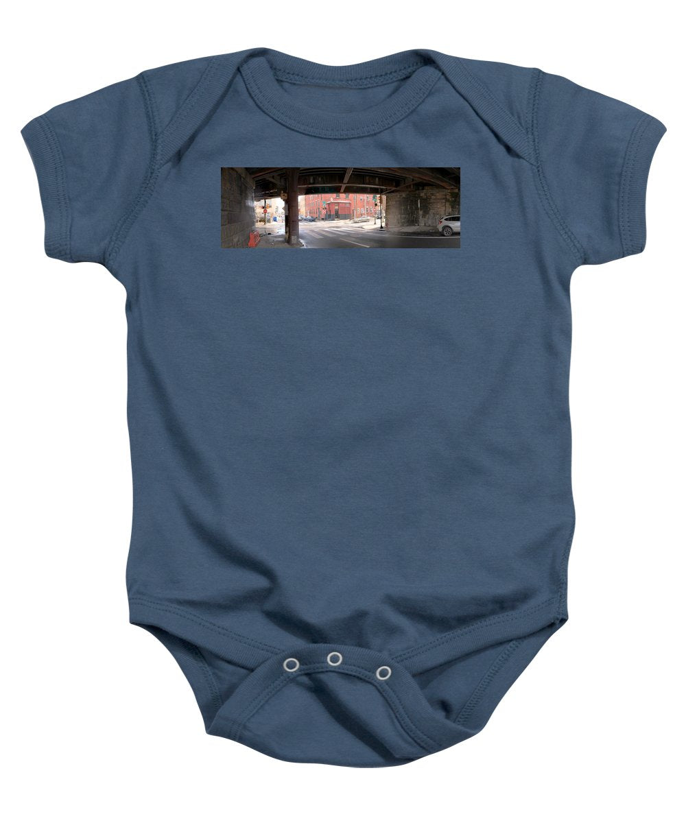 Panorama 3596 Reading Viaduct - Baby Onesie