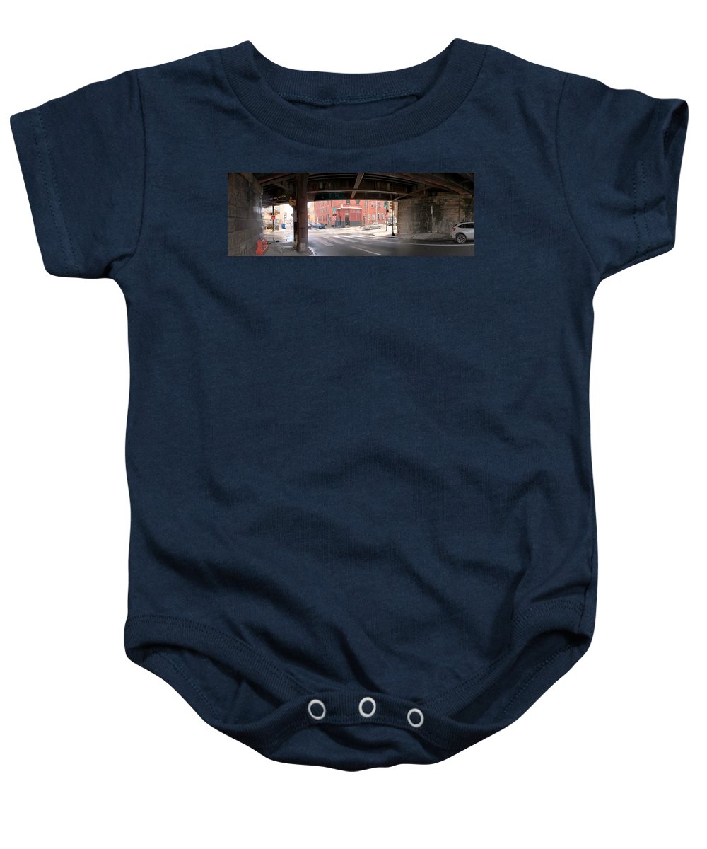 Panorama 3596 Reading Viaduct - Baby Onesie