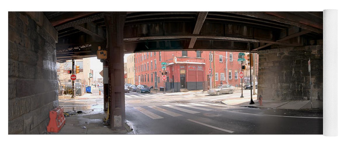 Panorama 3596 Reading Viaduct - Yoga Mat