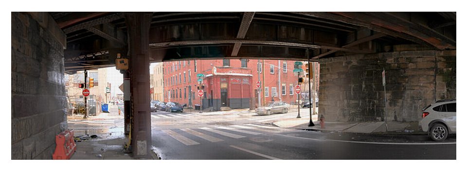 Panorama 3596 Reading Viaduct - Yoga Mat