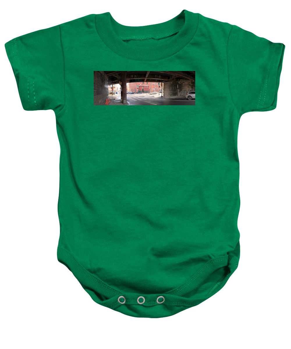 Panorama 3596 Reading Viaduct - Baby Onesie
