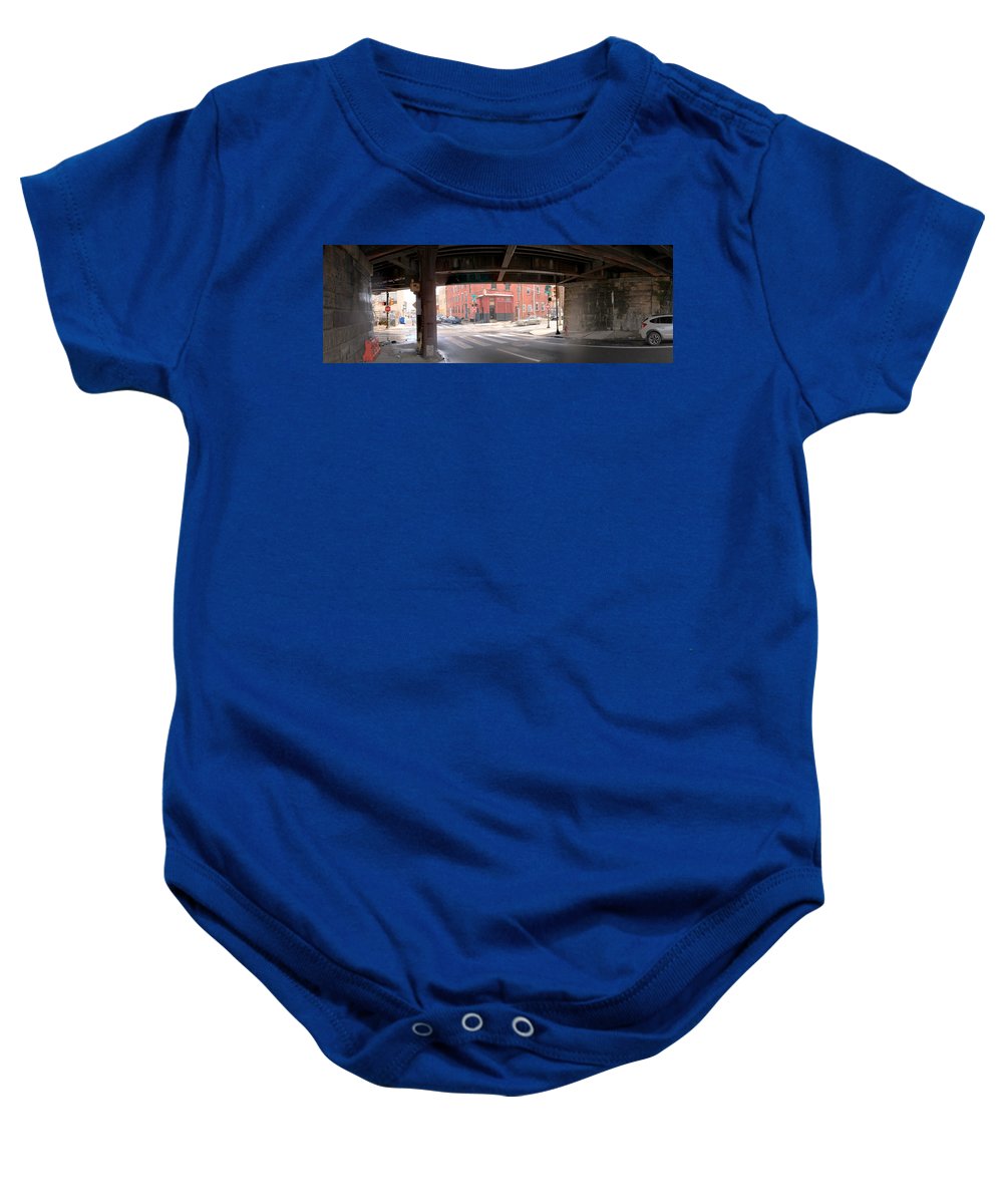 Panorama 3596 Reading Viaduct - Baby Onesie
