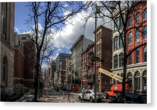 Panorama 3607 200 Block of Chestnut Street - Canvas Print