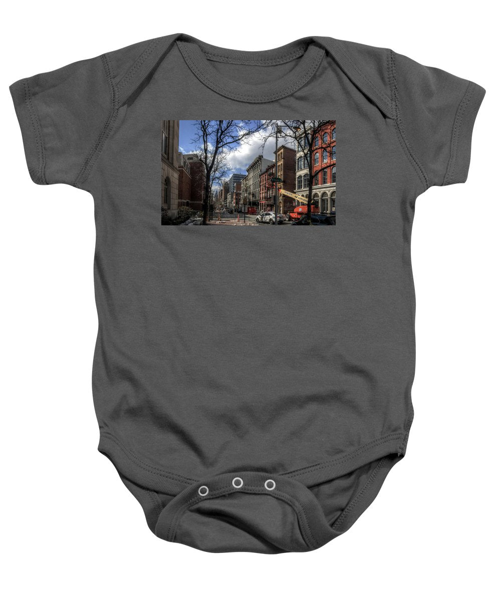 Panorama 3607 200 Block of Chestnut Street - Baby Onesie