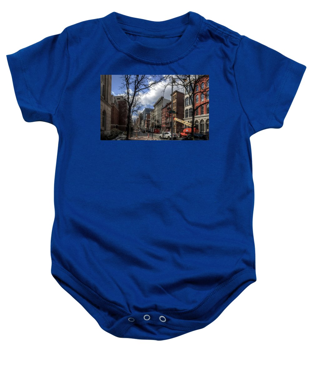 Panorama 3607 200 Block of Chestnut Street - Baby Onesie