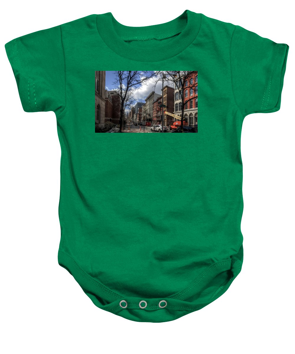 Panorama 3607 200 Block of Chestnut Street - Baby Onesie