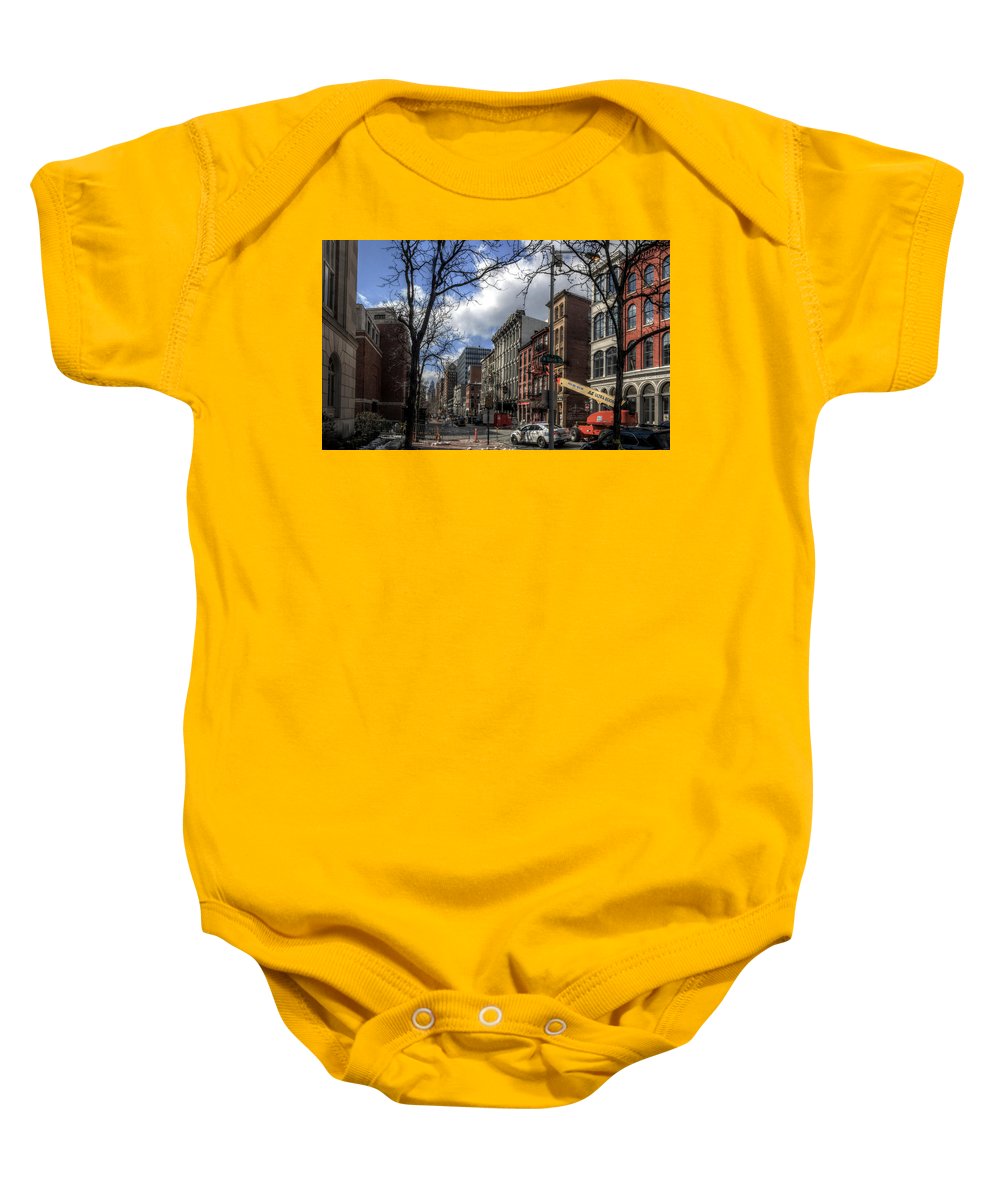 Panorama 3607 200 Block of Chestnut Street - Baby Onesie