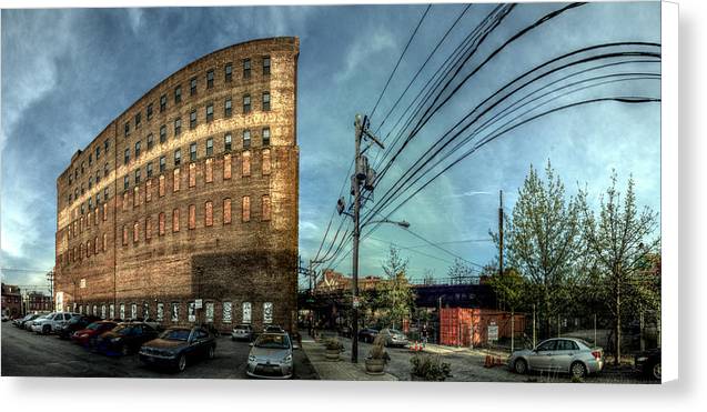 Panorama 3640 Haverford Cycle Company - Canvas Print