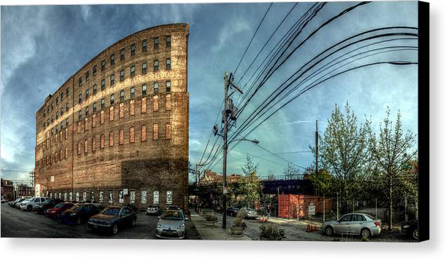 Panorama 3640 Haverford Cycle Company - Canvas Print