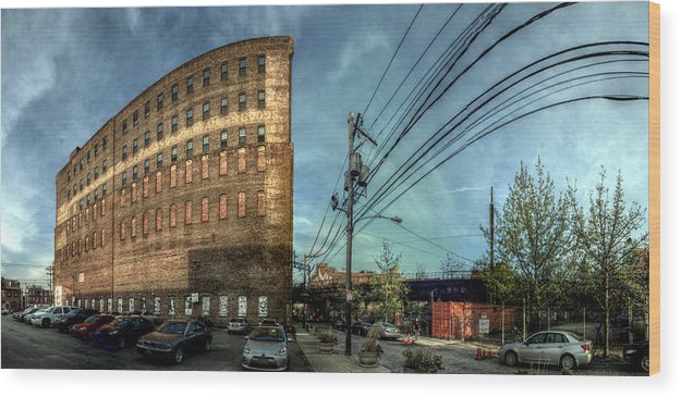 Panorama 3640 Haverford Cycle Company - Wood Print
