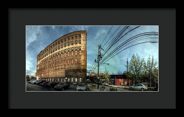 Panorama 3640 Haverford Cycle Company - Framed Print