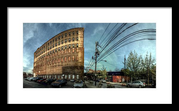 Panorama 3640 Haverford Cycle Company - Framed Print