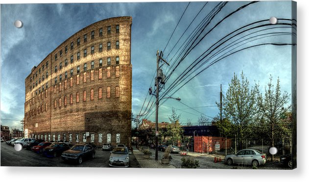 Panorama 3640 Haverford Cycle Company - Acrylic Print
