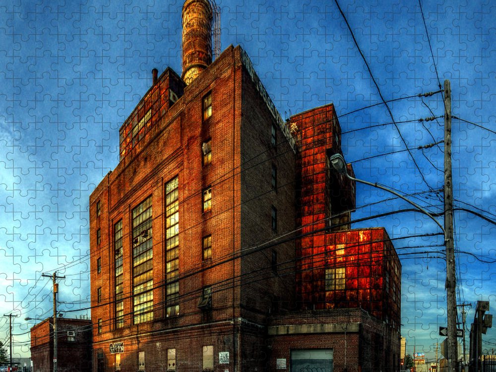 Panorama 3647 Willow Street Steam Plant - Puzzle
