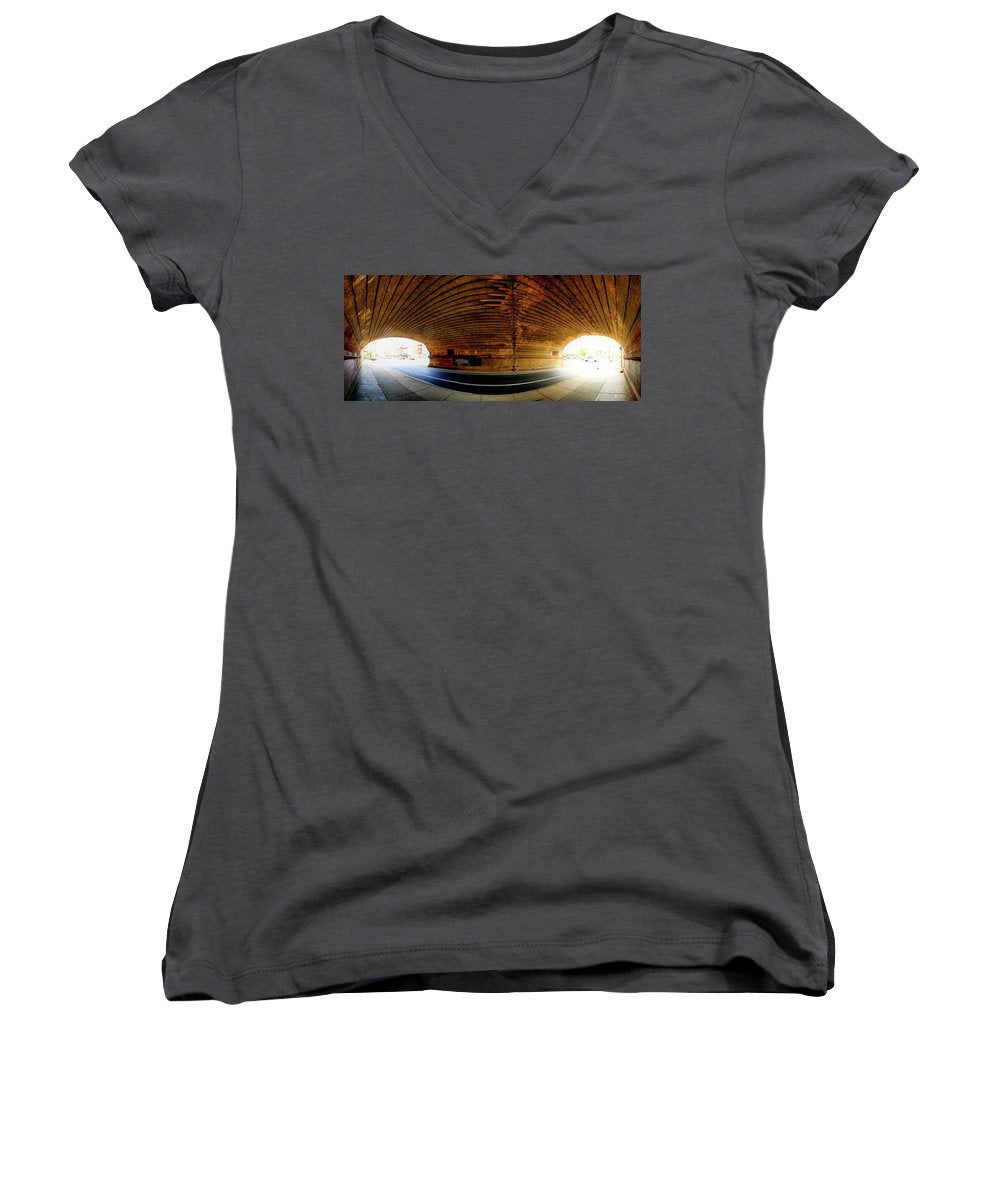Panorama 3659 Reading Viaduct - Women's V-Neck