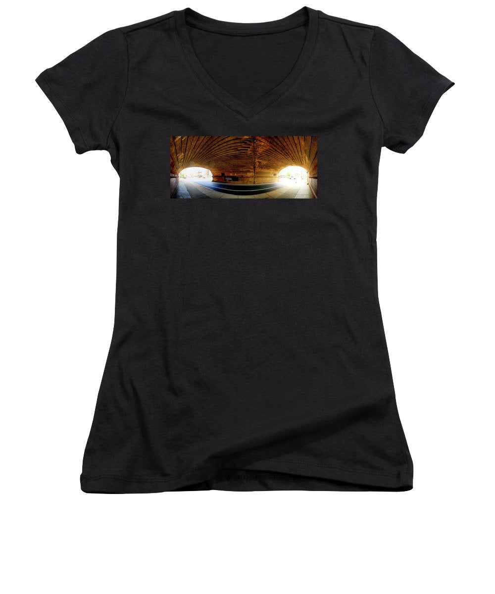 Panorama 3659 Reading Viaduct - Women's V-Neck