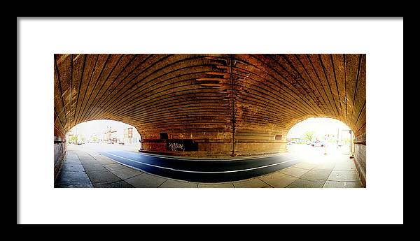 Panorama 3659 Reading Viaduct - Framed Print