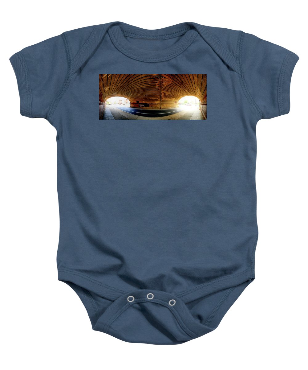 Panorama 3659 Reading Viaduct - Baby Onesie