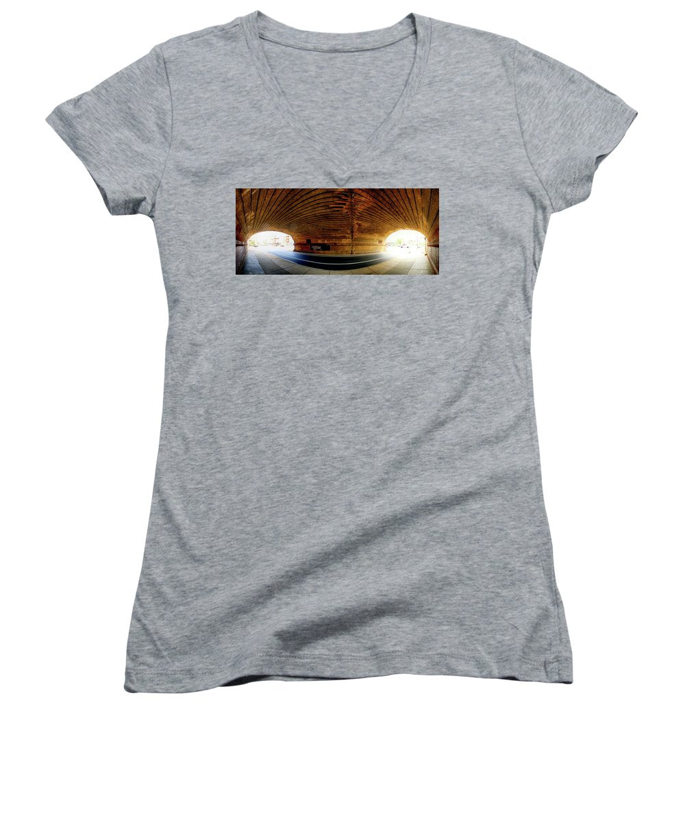Panorama 3659 Reading Viaduct - Women's V-Neck