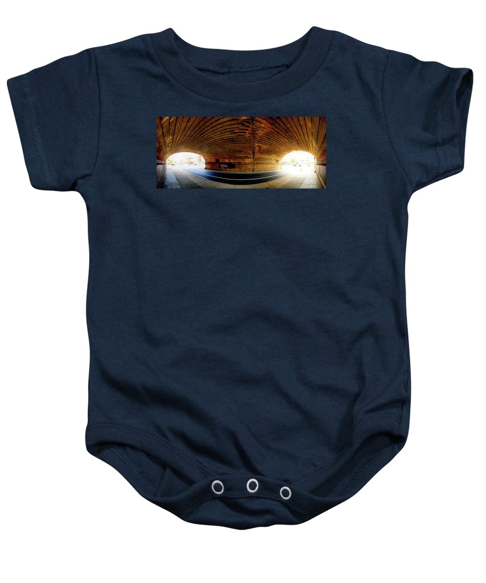 Panorama 3659 Reading Viaduct - Baby Onesie