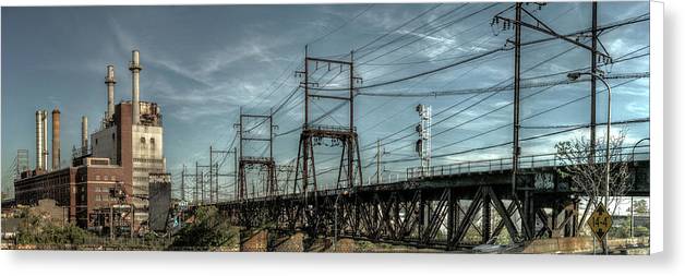 Panorama 4018 West Philadelphia Elevated Branch - Canvas Print