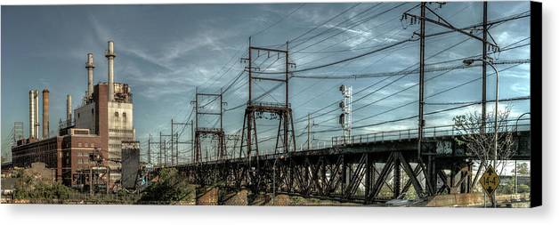Panorama 4018 West Philadelphia Elevated Branch - Canvas Print