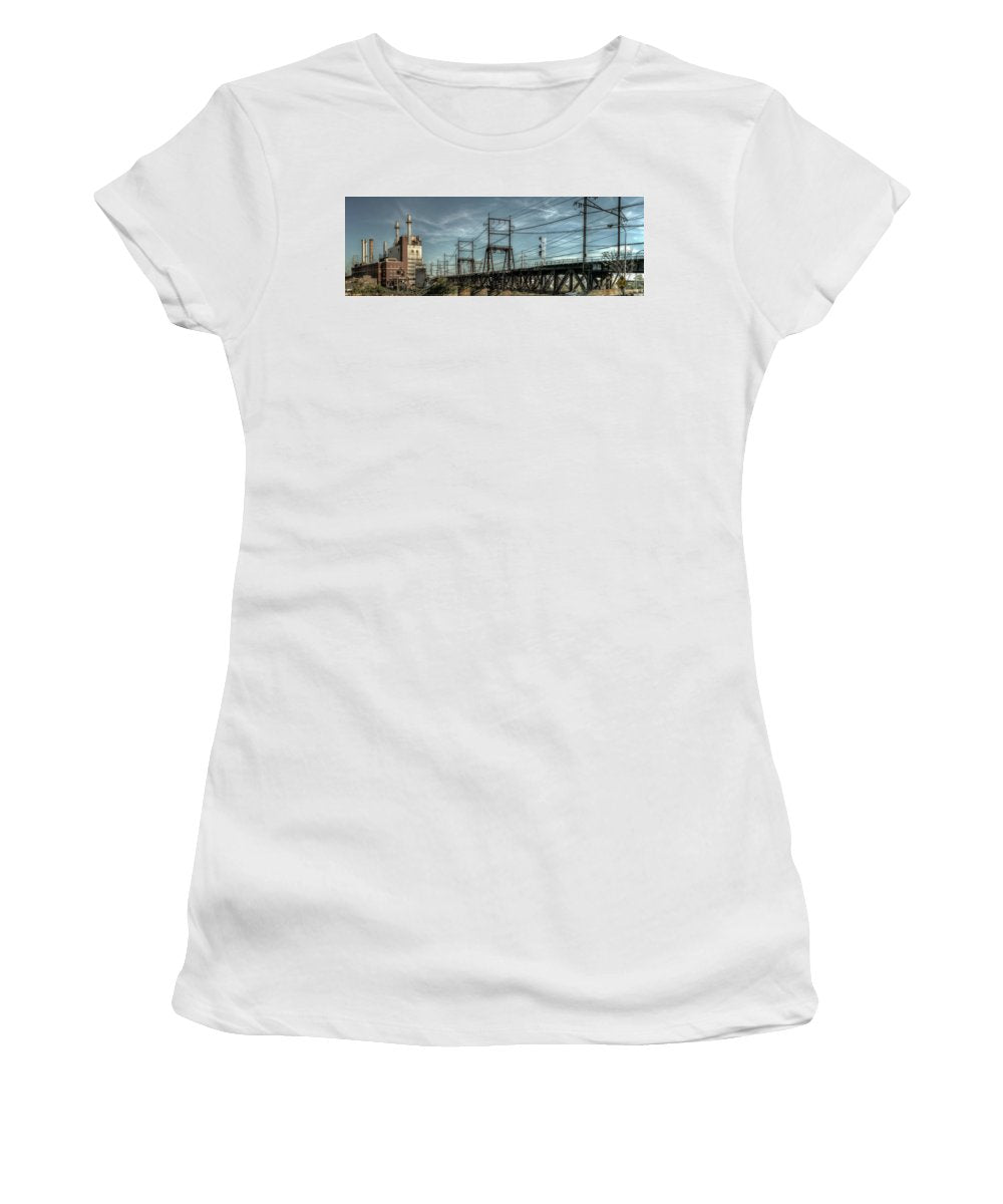 Panorama 4018 West Philadelphia Elevated Branch - Women's T-Shirt