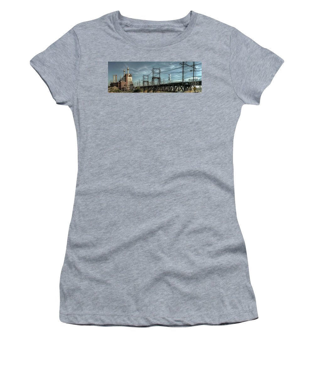 Panorama 4018 West Philadelphia Elevated Branch - Women's T-Shirt